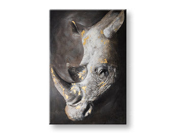 Oslikana zidna slika NOSOROŽEC 1 deo CWFAN082 - 80x120 cm