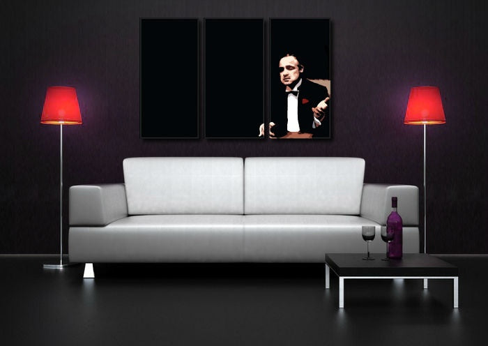 Pop art slika s motivom Marlon Brando, priroda u crnih nijansama | Ručno slikan POP Art slika Marlon Brando, snaga i moć i elegancija – pregled