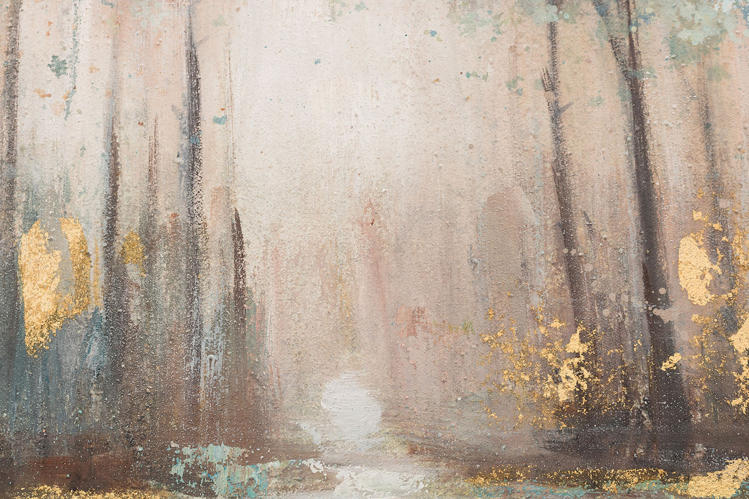 Ručno slikana slika za zid DRVEĆE 80x120 cm