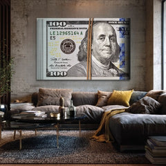 Slika na platnu Benjamin Franklin - Symbol Múdrosti - slika 2