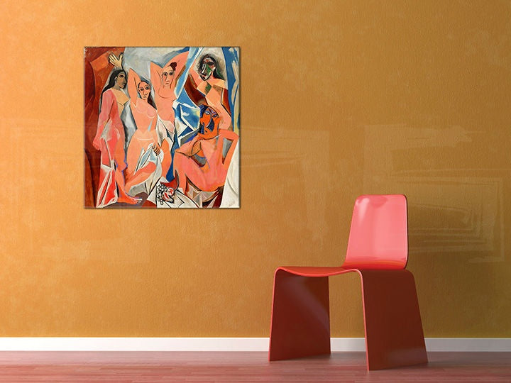 Slika na platnu PANNY Z AVIGNONU - Pablo Picasso - moderan slika na platnu, kvalitetna štampa - pregled proizvodu