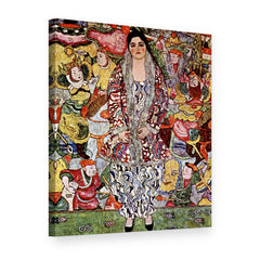 Slika na platnu Portret Friderike Marije Ber – Gustav Klimt, 3D prikaz