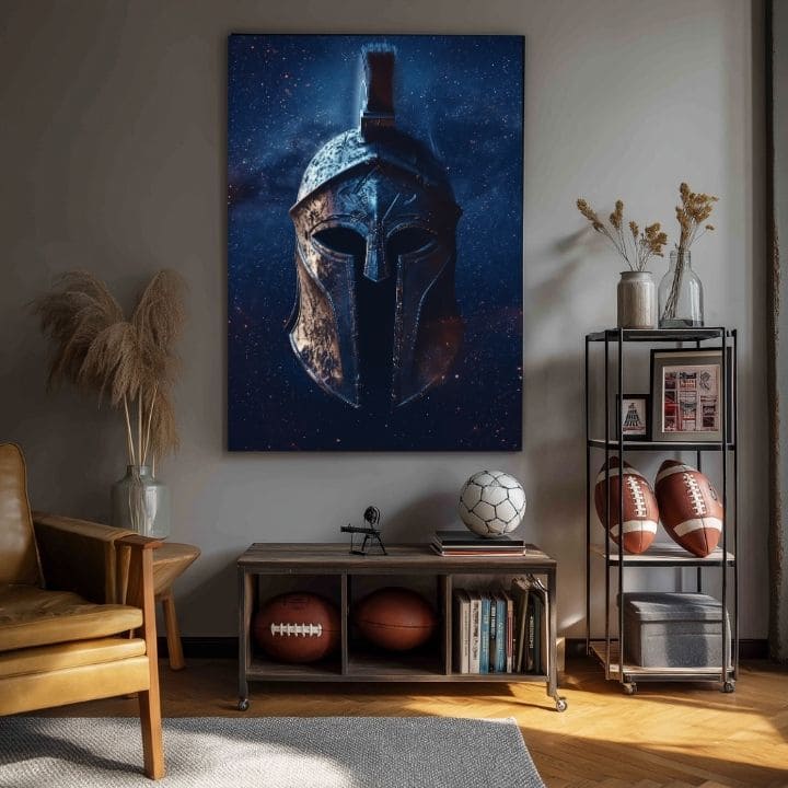 Slika na platnu Spartan Warrior - Symbol Odvahy - slika 3