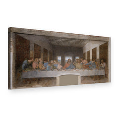 Slika na platnu Tajna večera – Leonardo da Vinči, 3D prikaz