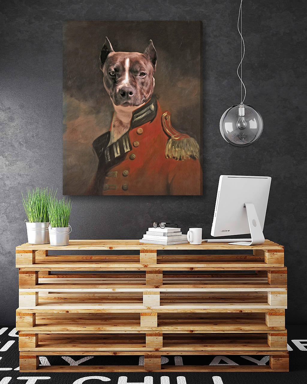 Slika od fotke na platnu Generál_4 – 75x90 cm - glavna slika