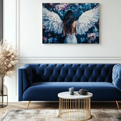 slika anđela u umetničkom ateljeu – Papilora Premium Art.