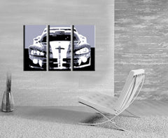 Ručno oslikana POP art slika Dodž Vajper GTS, 3 dela, VIP