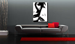 Ručno oslikana POP art slika Dve žene 1 komad 00 2w