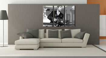 Ručno oslikana POP art slika AL PAĆINO od 3 dela al2