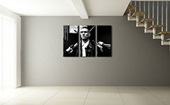 Ručno oslikana POP art slika, brava od 3 dela