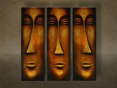 Ručno oslikana slika Inspiracija, 3 dela NU0030E3