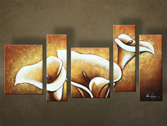 Ručno oslikana slika CVEĆE od 5 delova NU0032E5