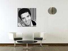 Ručno oslikana POP art slika Elvis Presli 1 komad el3