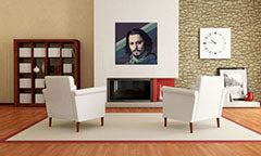 Ručno oslikana POP art slika Džoni Dep1 komad jd