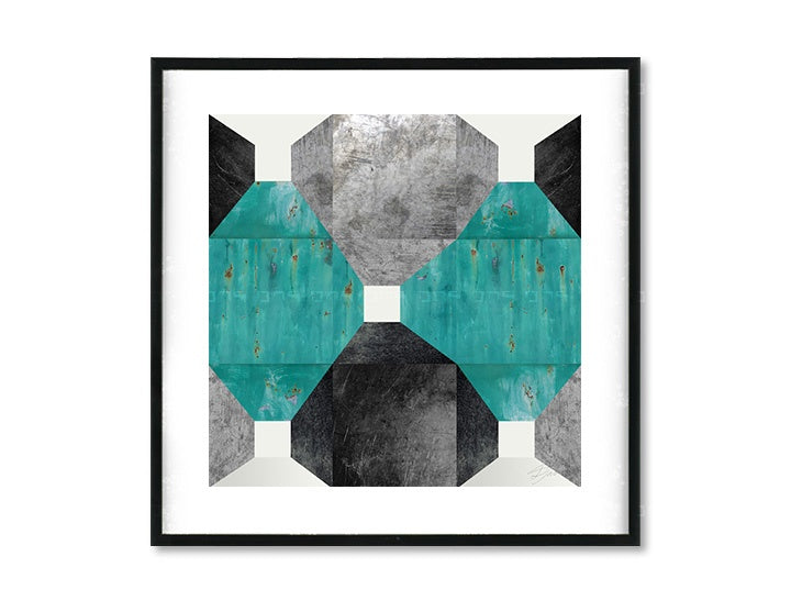 Industrijski slika na platnu s motivom In The Garden, priroda u belo-sivih nijansama, sofisticirana atmosfera, pogodan za hodnika | Poster za zid In The Garden – glavna