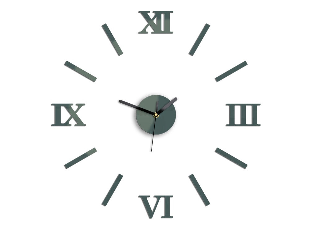 Moderan zidni sat NUMBER gray - glavna slika